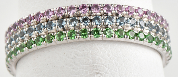 18K White Gold Tiffany and Co. Bands
