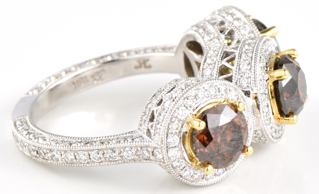 18K White Gold Le Vian Ring 