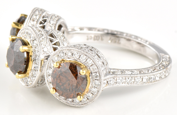 18K White Gold Le Vian Ring 