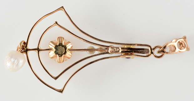 10K Yellow Gold Pendant
