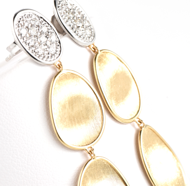 18K Two-Tone Marco Bicego Earrings
