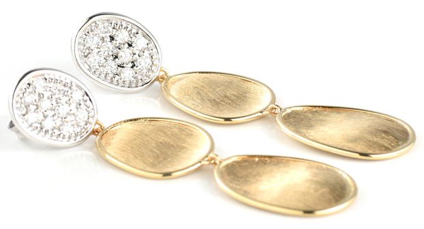 18K Two-Tone Marco Bicego Earrings
