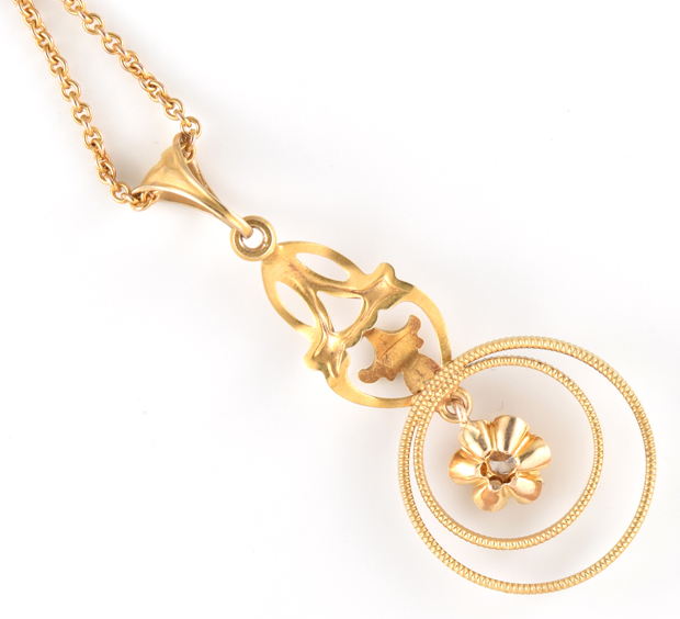 18K Yellow Gold Necklace
