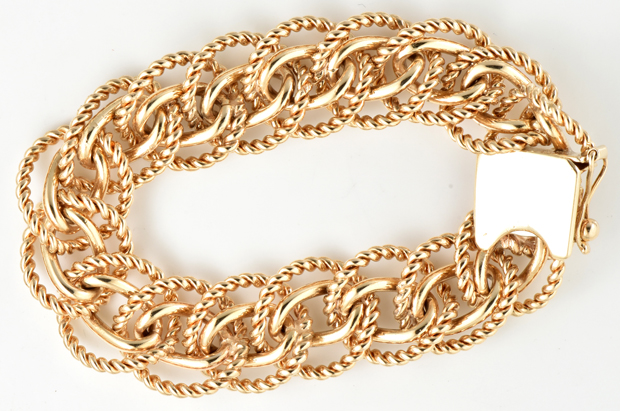 14K Yellow Gold Bracelet 