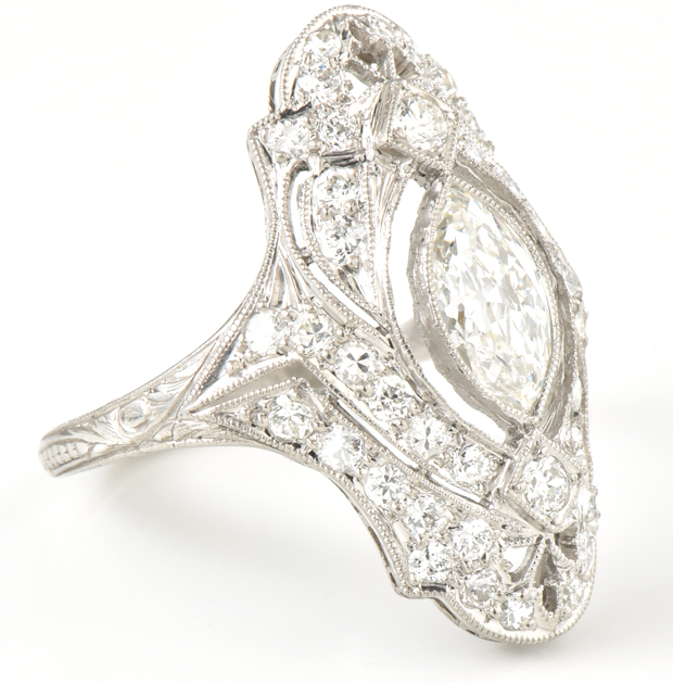 Platinum Diamond Ring