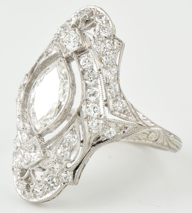 Platinum Diamond Ring