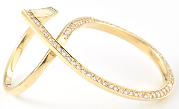 14K Yellow Gold Freeform Ring