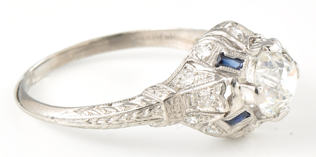 Platinum Diamond Ring 