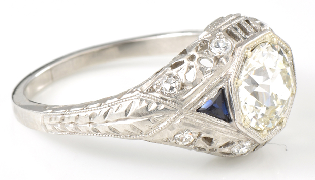 Platinum Diamond Ring 