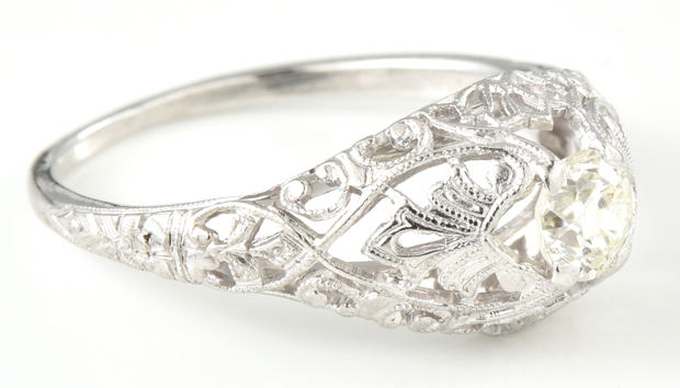 Platinum Diamond Ring