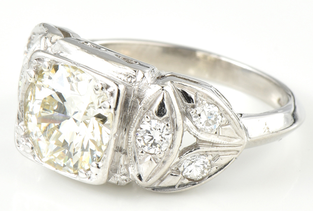 Platinum Diamond Ring