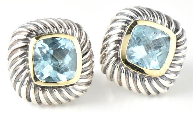 David Yurman Necklace, Ring and Earrings 