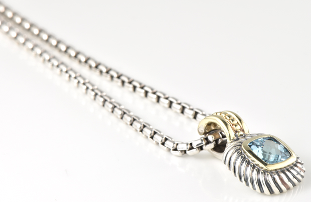 David Yurman Necklace, Ring and Earrings 
