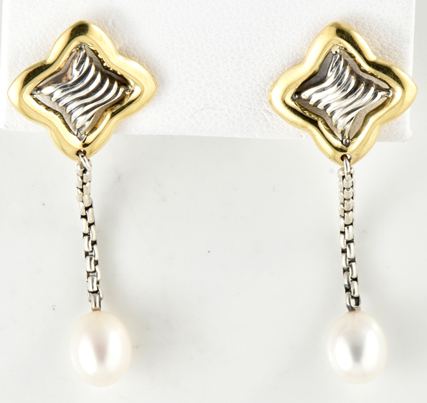 David Yurman Bracelet, Pendant and Earrings 