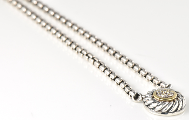 David Yurman Necklace and Earrings 
