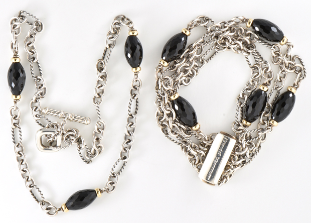 David Yurman Necklace and Bracelet 