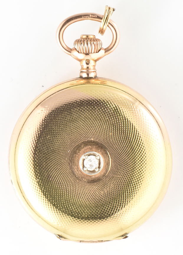 Five Ladies 14K Gold Pocket Watches