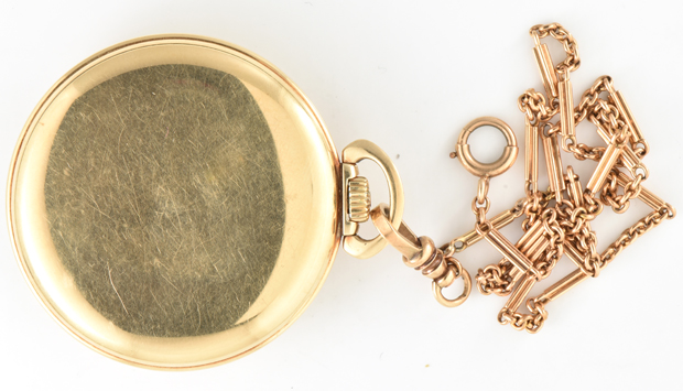 Man’s 14K Waltham Premier Dress Pocket Watch