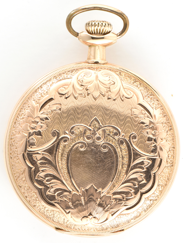Two 14K Yellow Gold 18 Size Men’s Hunter Case Pocket Watches
