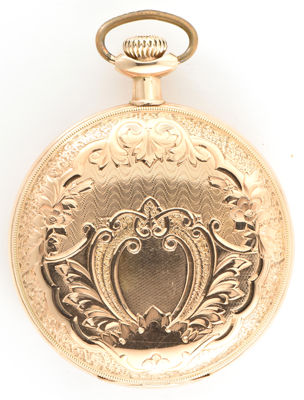 Two 14K Yellow Gold 18 Size Men’s Hunter Case Pocket Watches