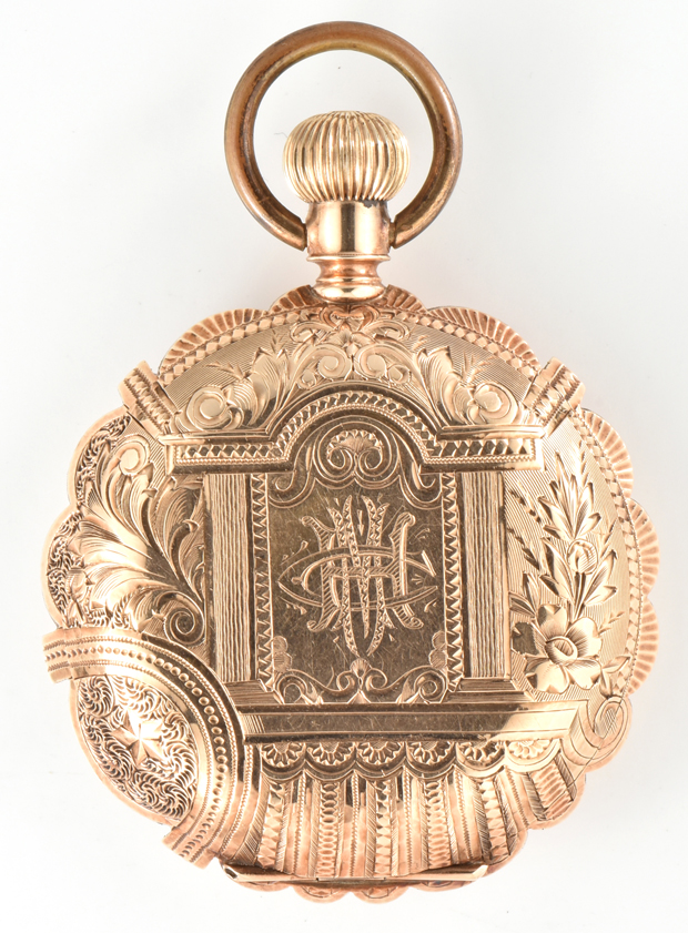 Two Ladies 14K Yellow Gold Pocket Watches