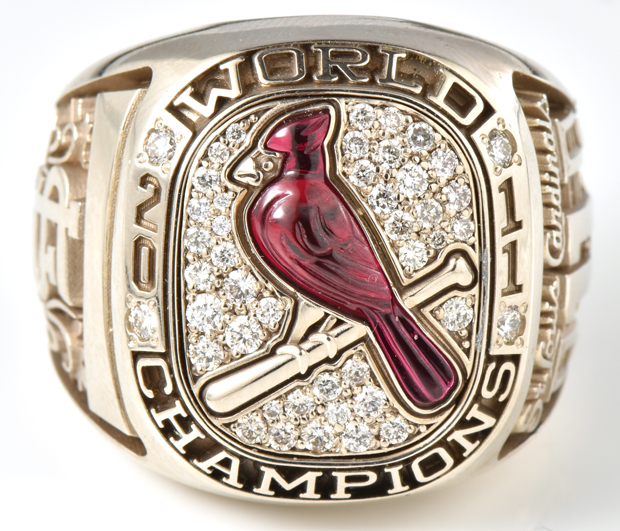 2011 St. Louis Cardinals World Series Championship Ring (Stone Version)