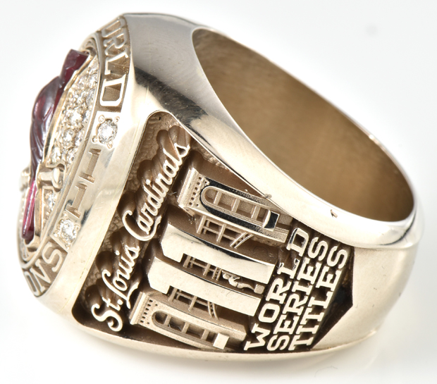 14K White Gold St. Louis Cardinals' World Series Ring