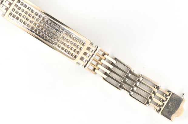 18K White Gold Diamond Bracelet