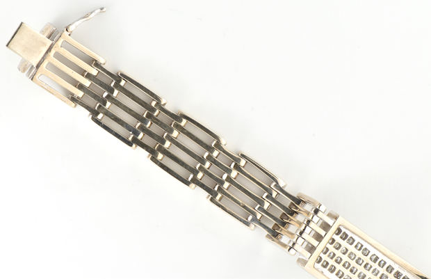 18K White Gold Diamond Bracelet