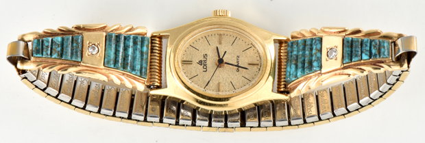 Two Watches with Native American Bands 