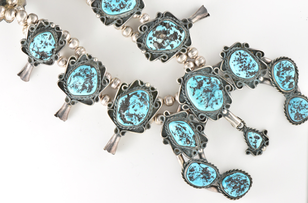 Sterling Silver Squash Blossom Necklaces 