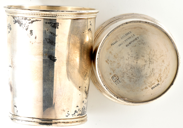 Vintage Sterling Mint Julep Cups