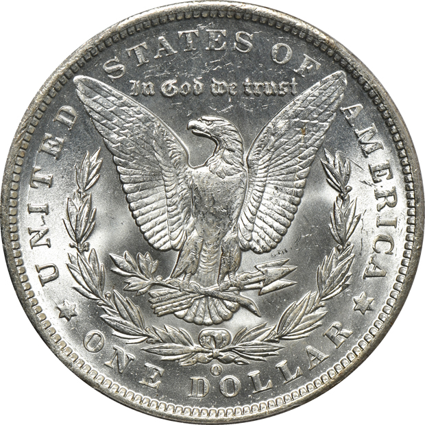 1891-O PCGS MS-64+ CAC