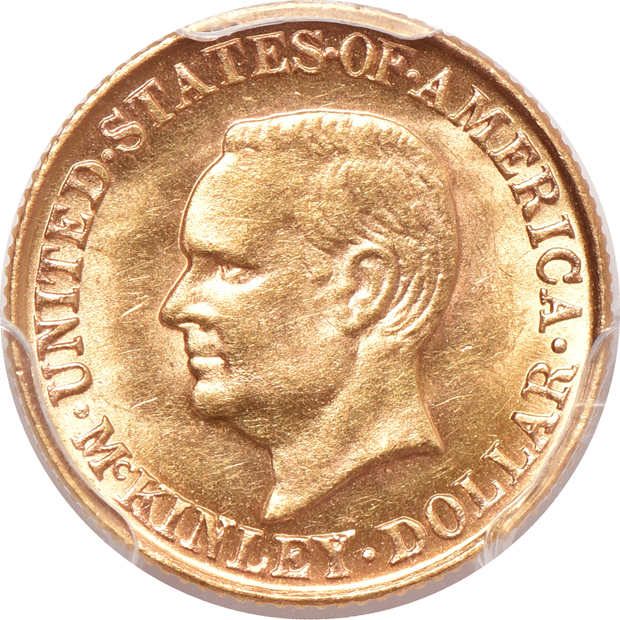 1916 McKinley MS-63 CAC, and a 1917 McKinley MS-63, both PCGS