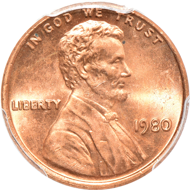 1980 DDO FS-101 MS-64RD, and a 1997 Double Ear FS-101 MS-67RD, both PCGS