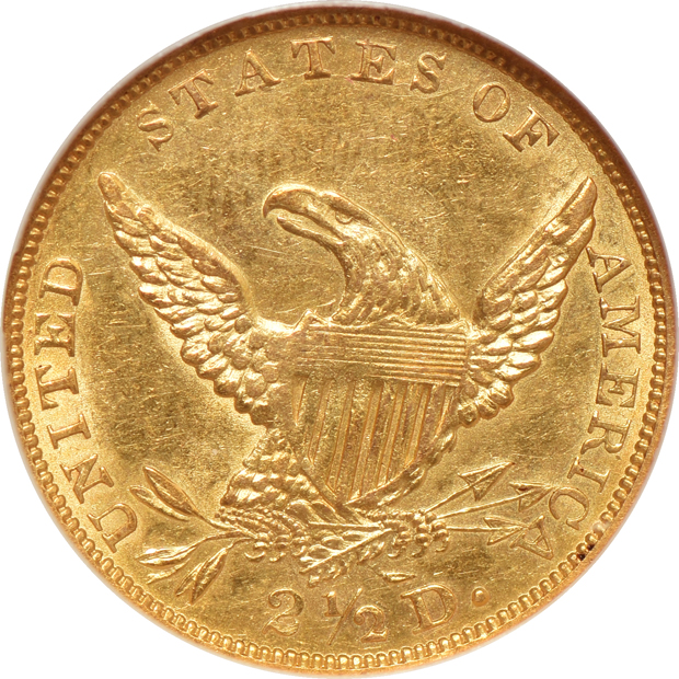 1836 Script 8 NGC AU-58