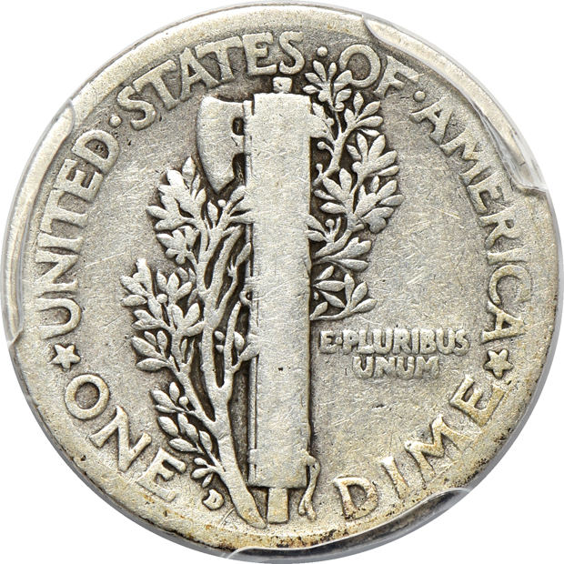 1916-D Mercury PCGS G-4