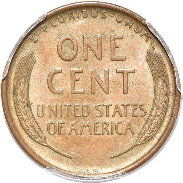 1909-S VDB Lincoln PCGS MS-63BN CAC