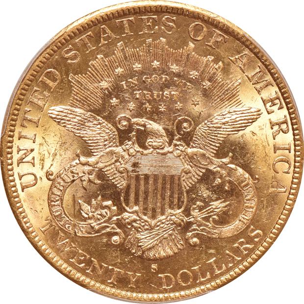 1896-S PCGS MS-62