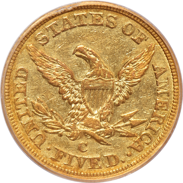 1853-C PCGS VF-20