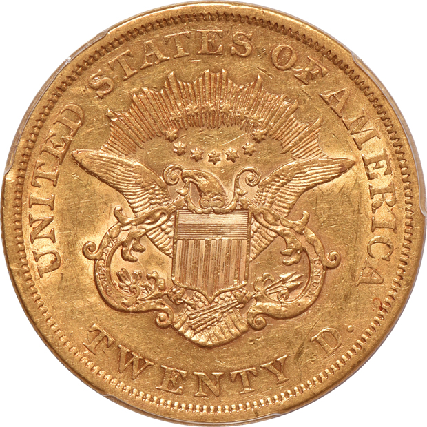 1861 PCGS XF-45