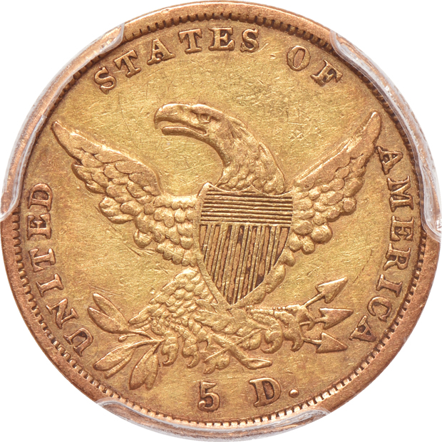 1836 PCGS VF-30 CAC
