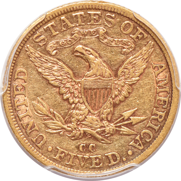 1892-CC PCGS XF-40 CAC