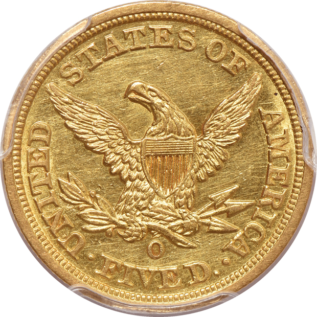 1844-O PCGS AU-55