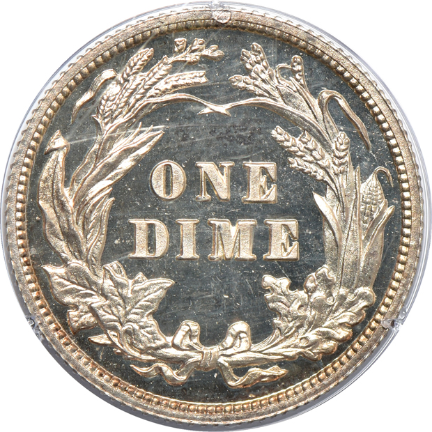 1910 PCGS PR-65 (rattler) CAC