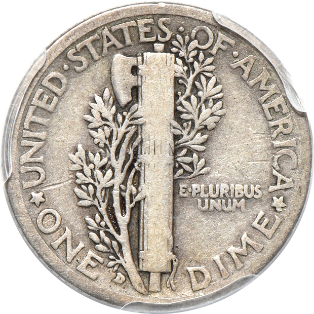 1916-D Mercury PCGS VG-8