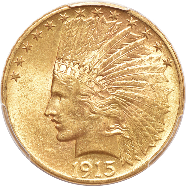 1914-D and 1915, both PCGS MS-62
