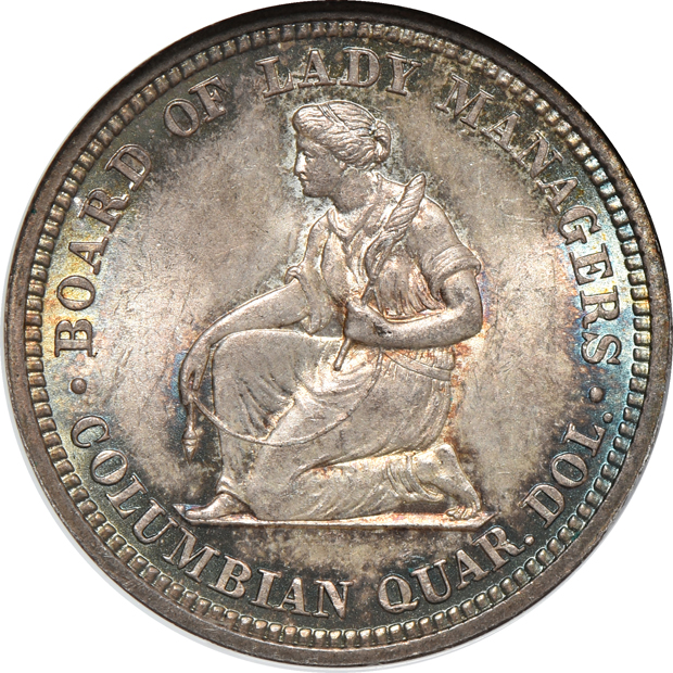 1893 Isabella NGC MS-64 CAC