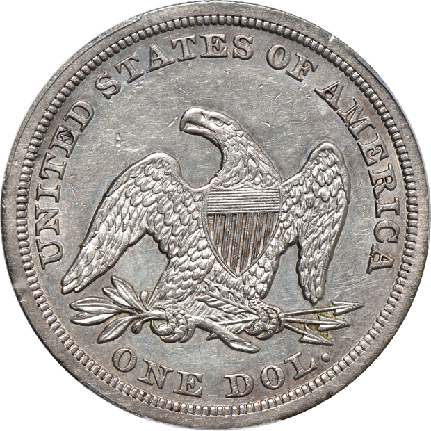 1847 PCGS AU-50
