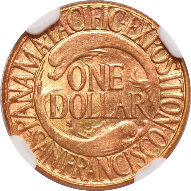 1915-S Panama-Pacific NGC MS-66